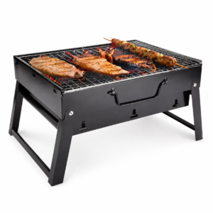 Składany grill turystyczny węglowy 35 × 27 cm