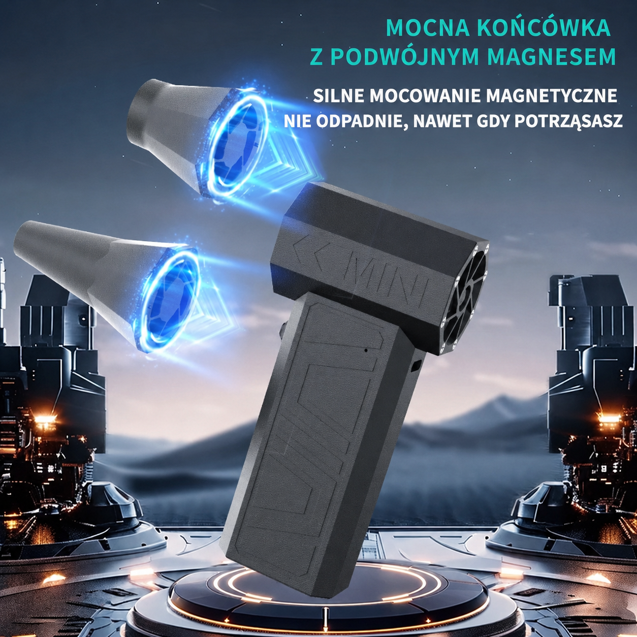 Bezprzewodowa dmuchawa 105 000 obr./min 4 tryby pracy - obrazek 5